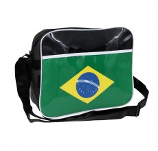 Country Flags Postman School Laptop Carry Shoulder Bag Brazil Country Flags Postman School Laptop Carry Shoulder Bag Brazil